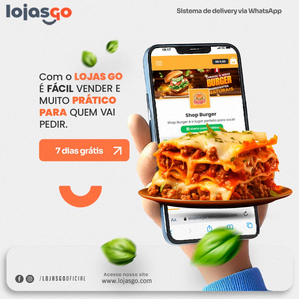 LojasGO- Cardápios e Catálogos